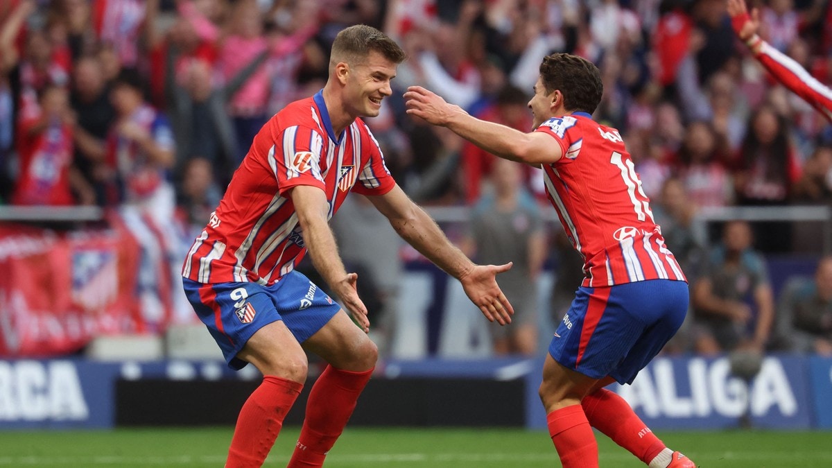 Sørloth tomålsscorer for Atlético Madrid – scoret med hælen