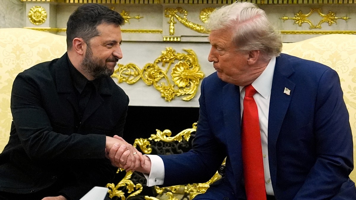 Zelenskyj ber Trump tvinge Russland til fred