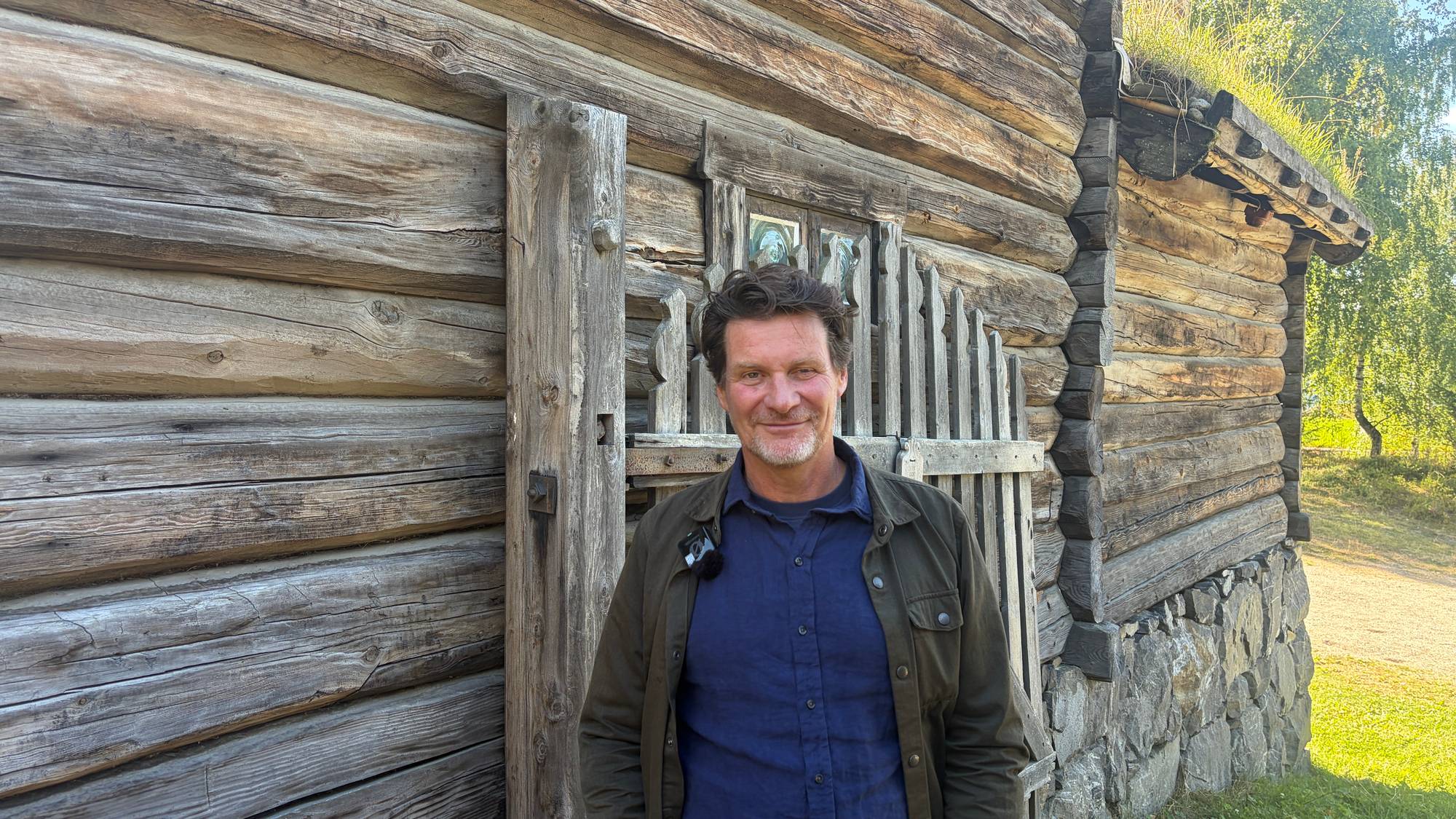 Kjell Marius Mathisen på Maihaugen.