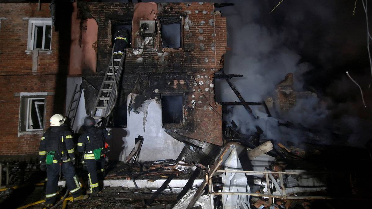 Minst tre døde og flere skadd i russisk droneangrep i Kharkiv