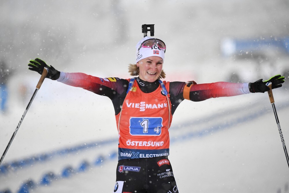 Olsbu Røiseland er verdens raskeste skiskytter tross mystisk skade: – Nesten vanskelig å tro