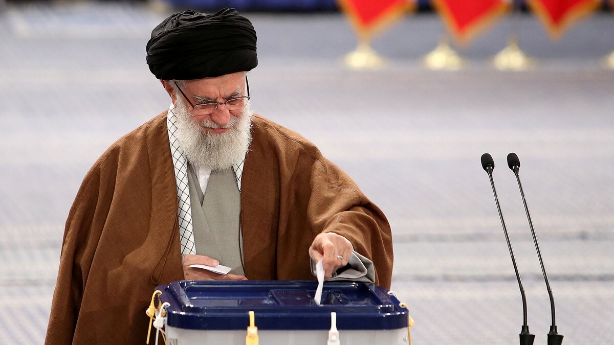 Valet i Iran har starta