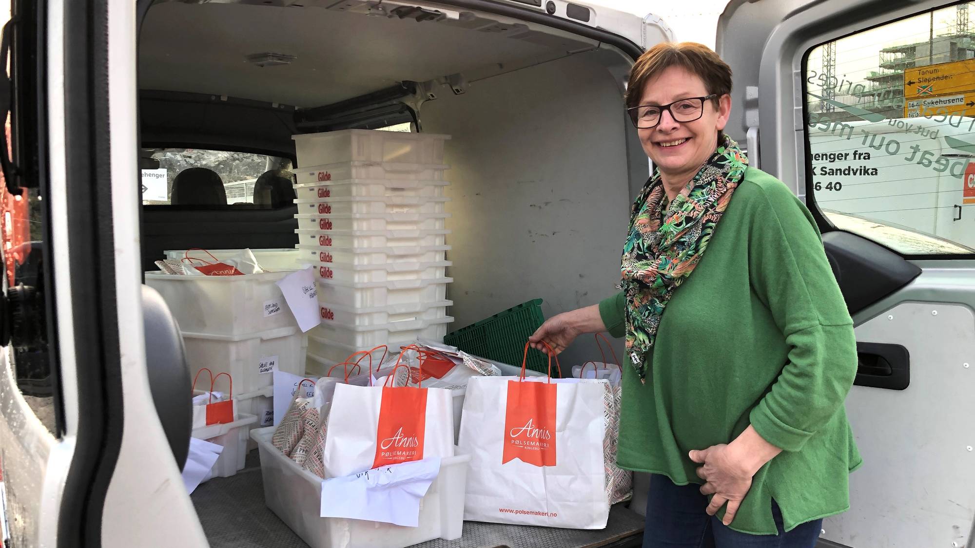 Anni Byskov, sjef for Annis pølsemakeri