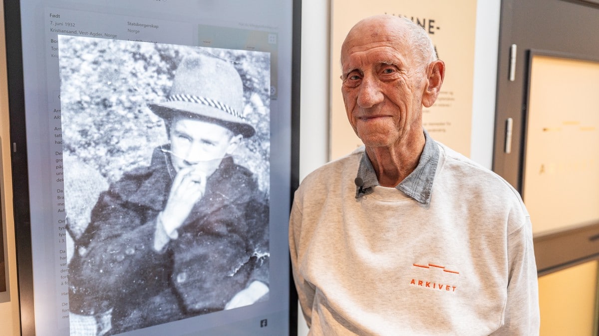 Arne var 12 år da han ble fanget av nazistene