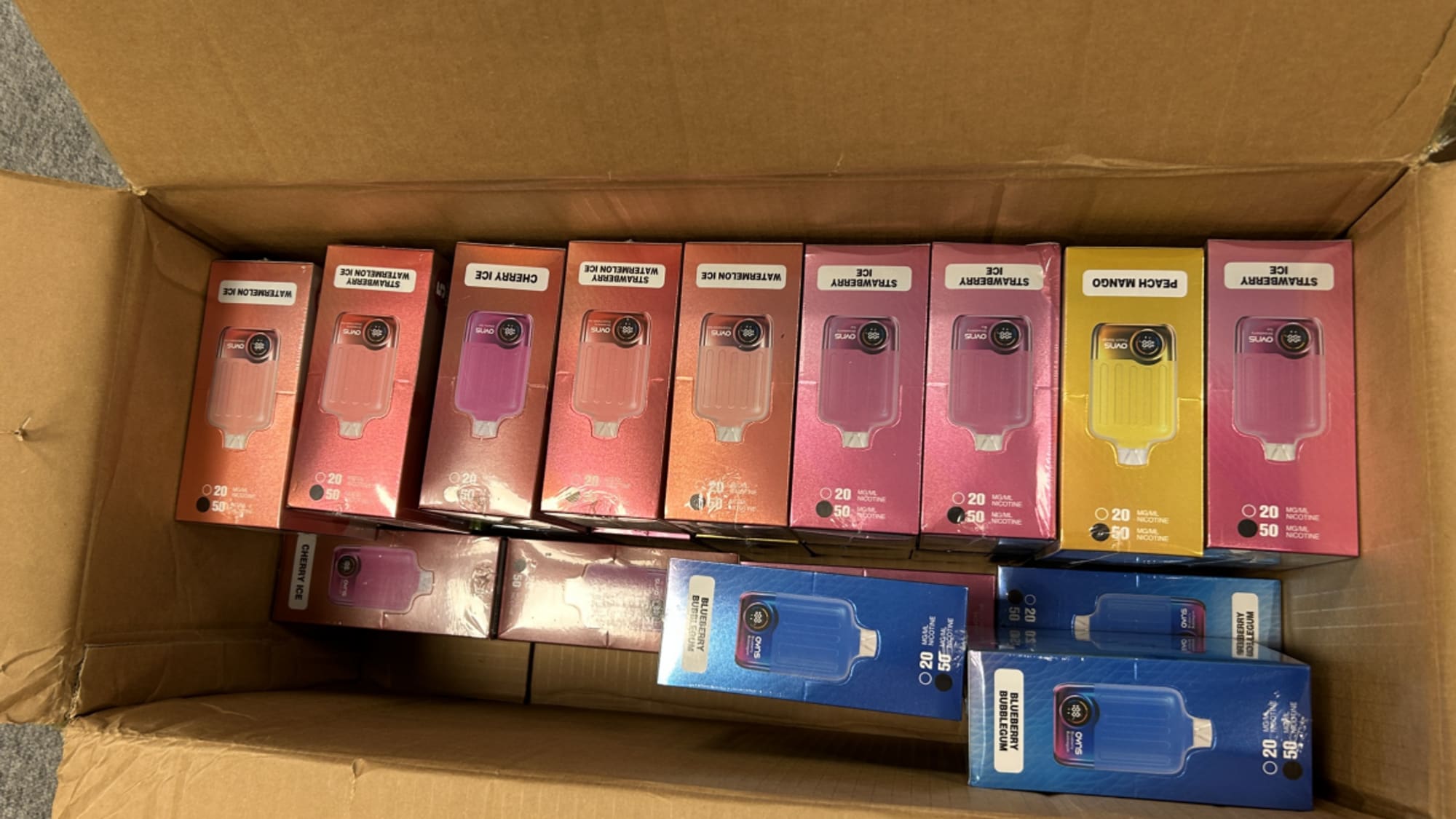 vapes i beslag