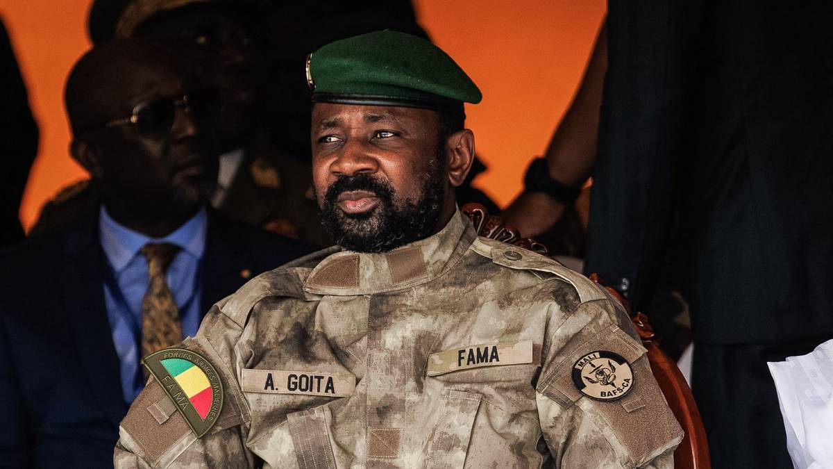 Malis president Assimi Goïta