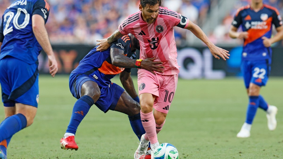 Ingen Messi-mål i Inter Miami-tap – Historisk målrekord tok slutt