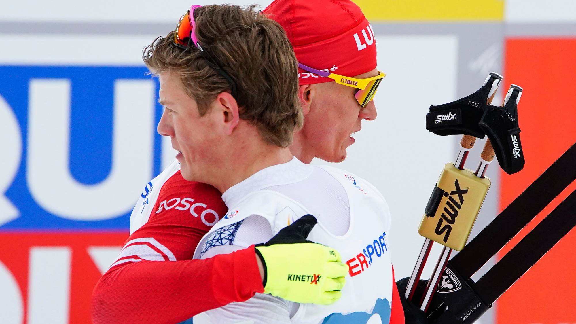 Klæbo og Bolsjunov.