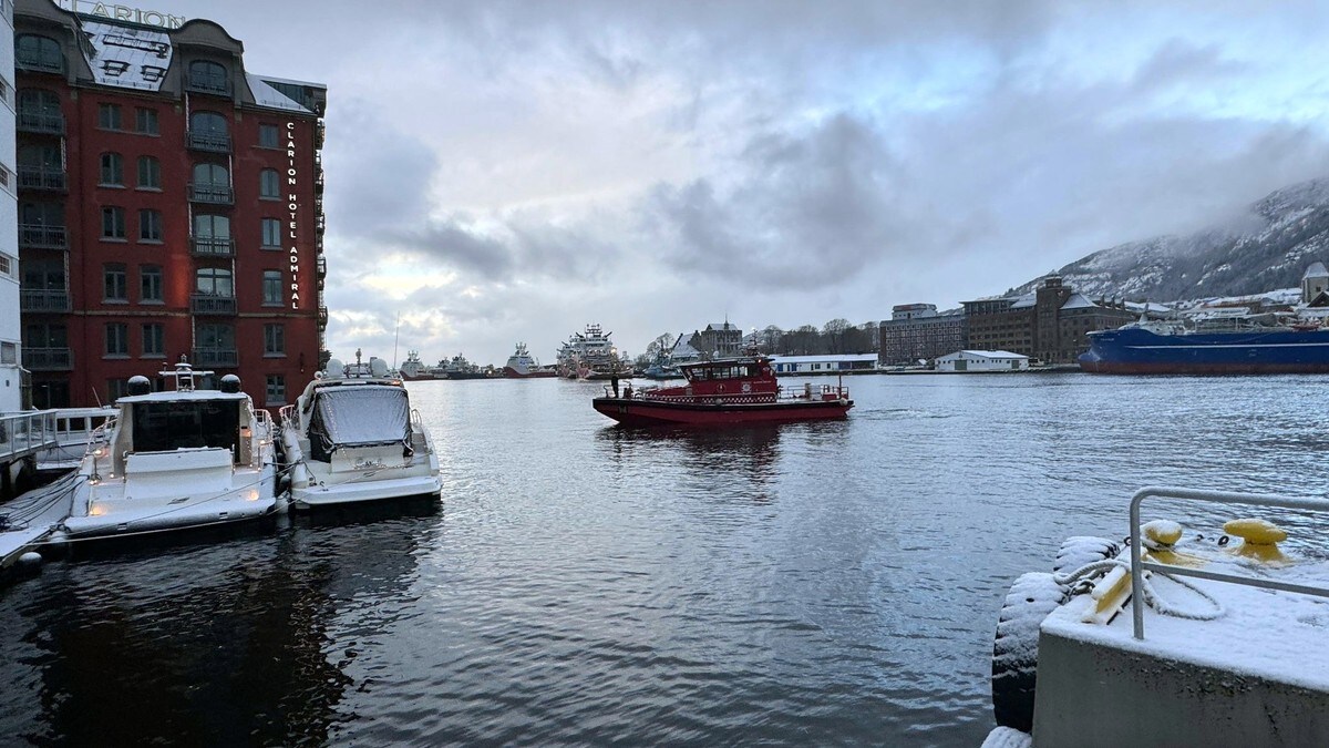 Død person funnet i sjøen i Bergen