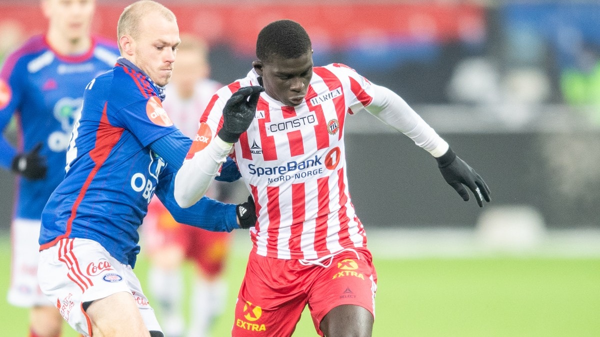 Tromsø selger forsvarstalentet Diouf til Slavia Praha
