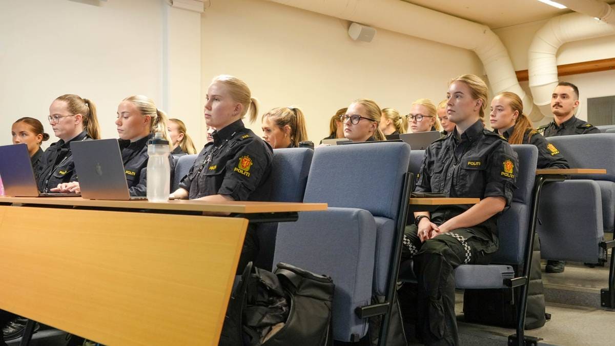 Flere ønsker å ta politiutdanning