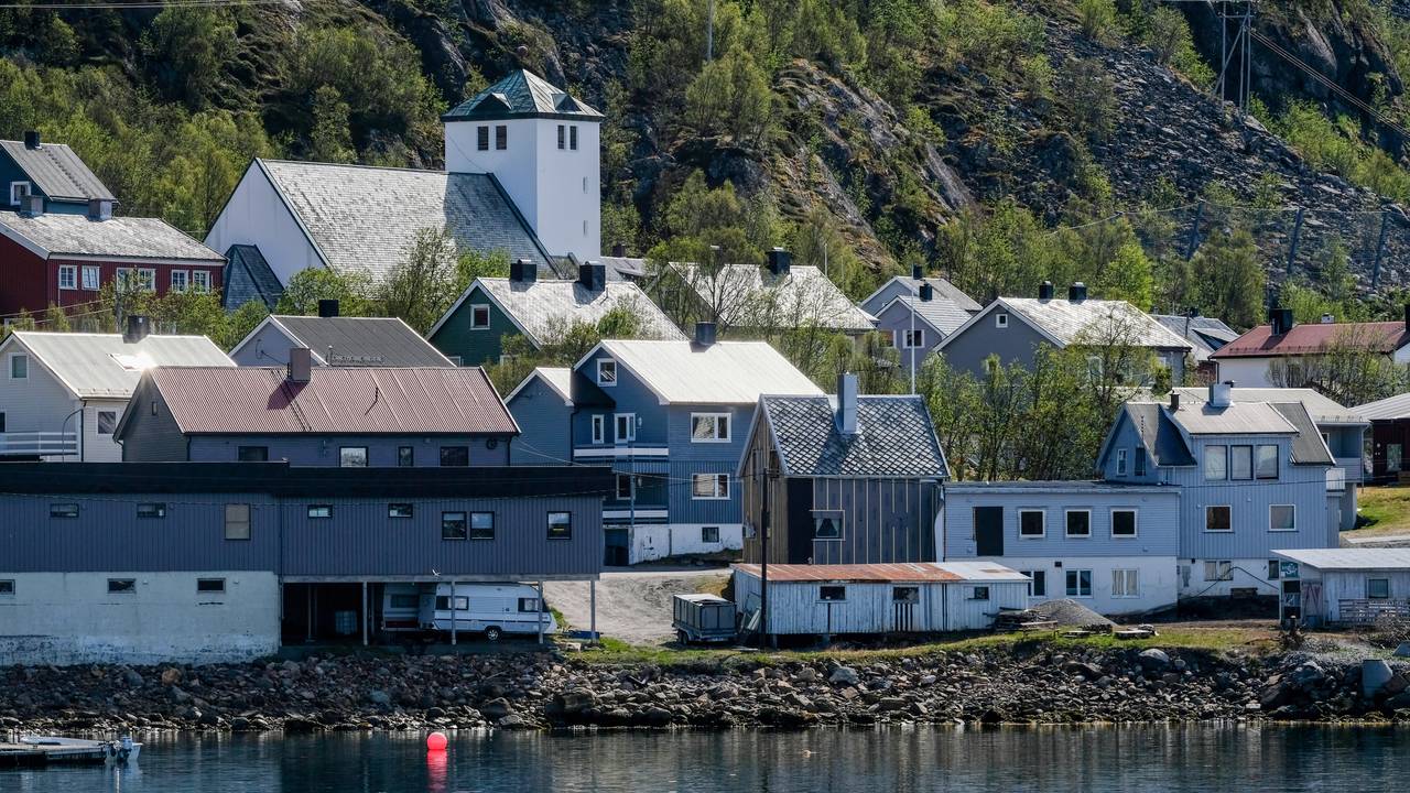 Bebyggelse i Øksfjord, Loppa kommune, Øksfjord kirke
