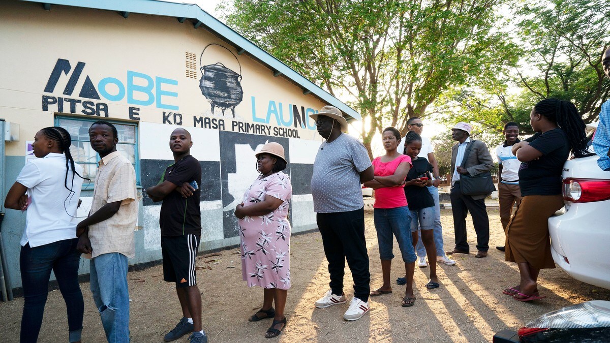 Valg i Botswana gir usikkerhet