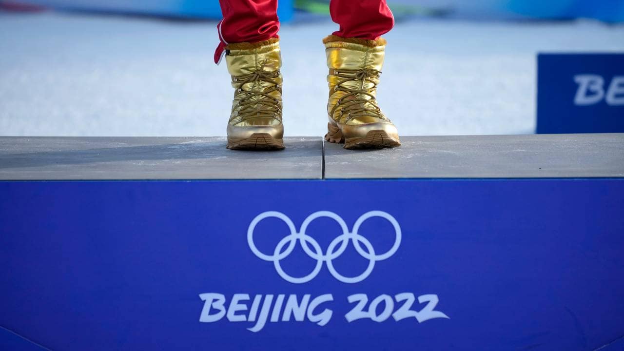 APTOPIX Beijing Olympics Cross Country