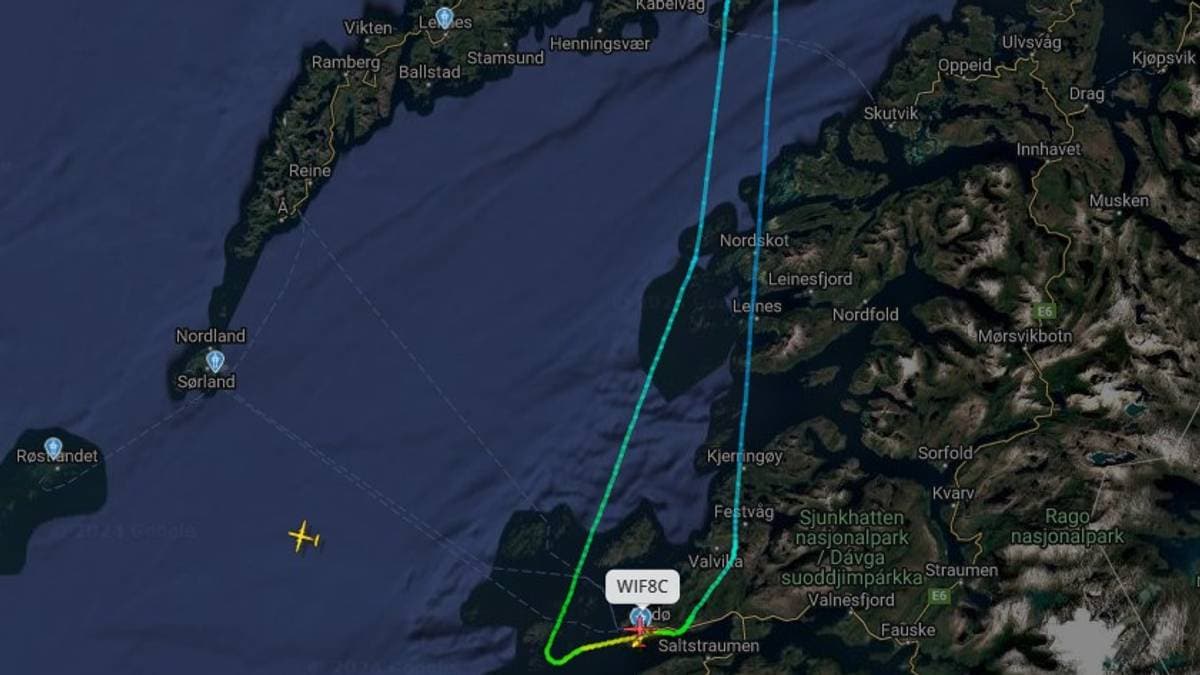 Widerøe-fly måtte snu og lande med en motor