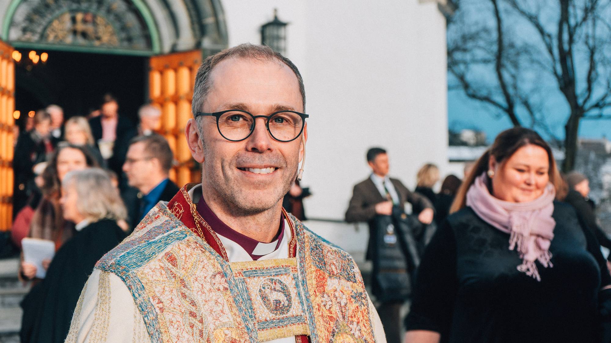 Kong Harald V er med på Hamar. 290123
Ole Kristian Bonden ble vigslet til biskop i Hamar bispedømme 29. januar 2023