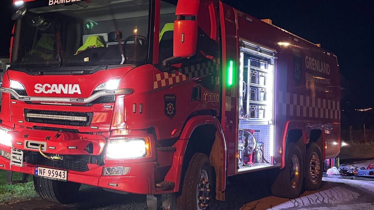 Person funnet død i brann i Porsgrunn
