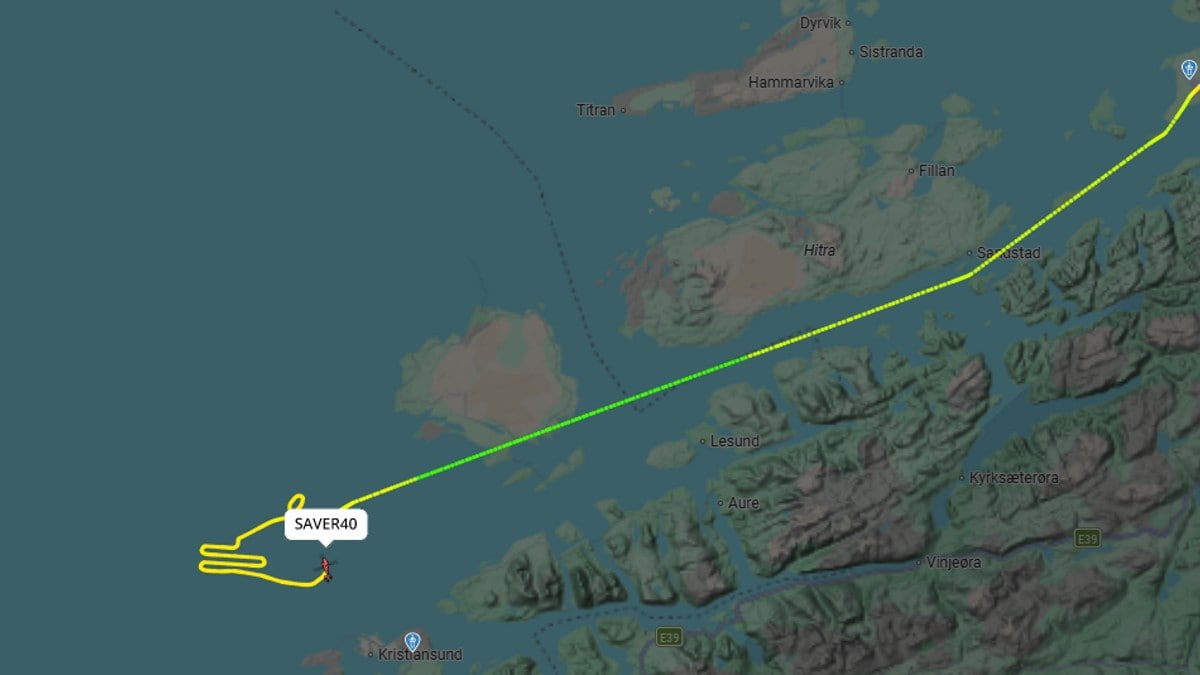 Fiskebåt savnet utenfor Averøya i Møre og Romsdal