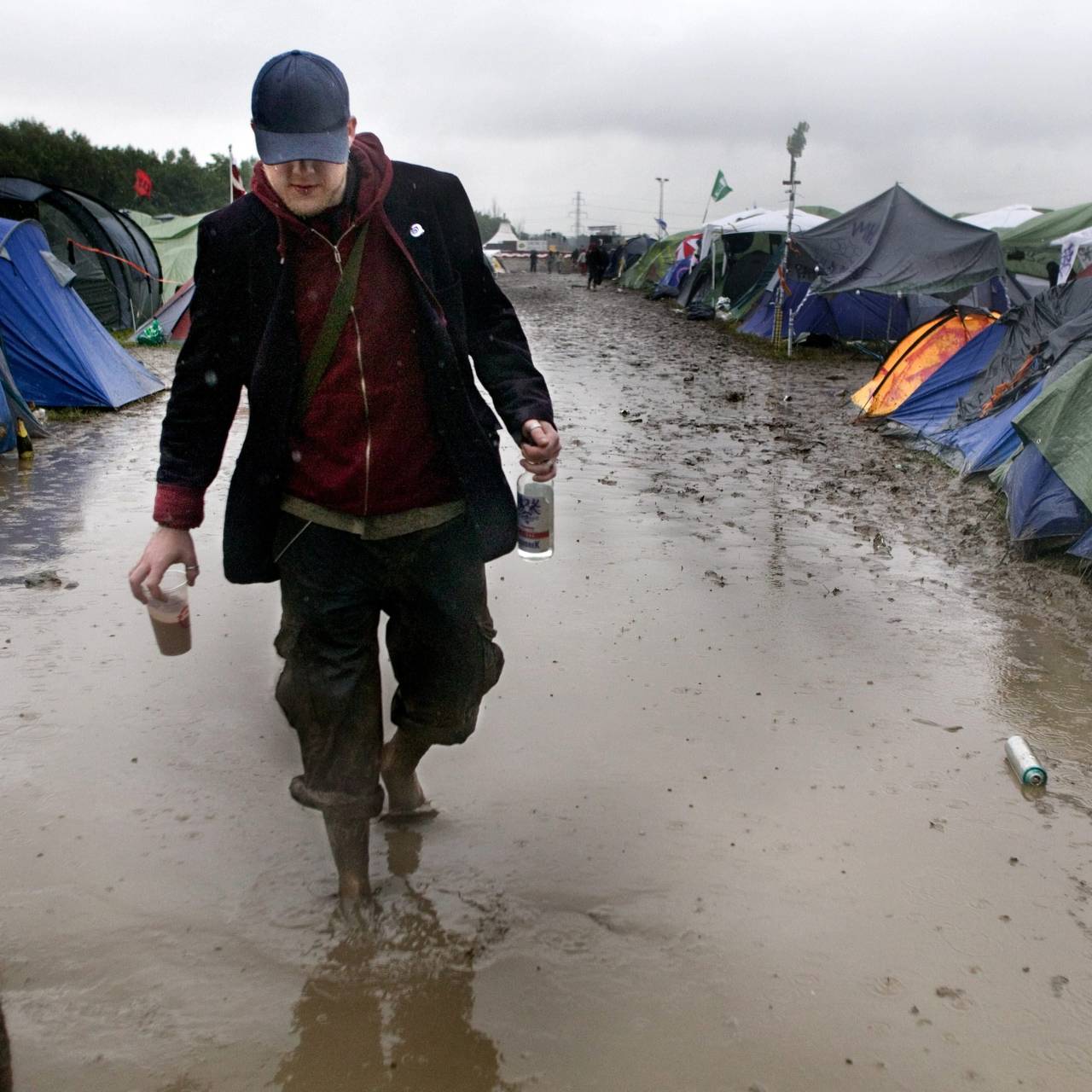 Roskilde 2007 - gjørme