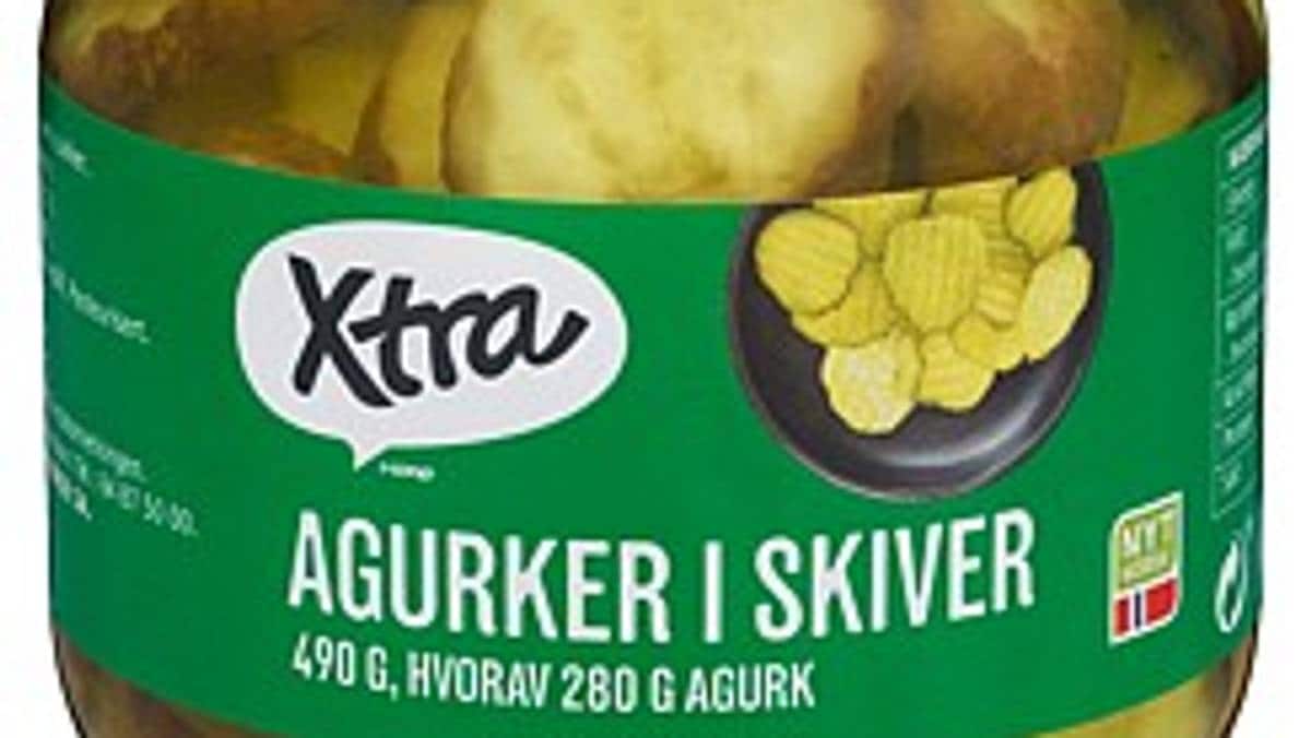 Coop Norge tilbakekaller agurker i skiver