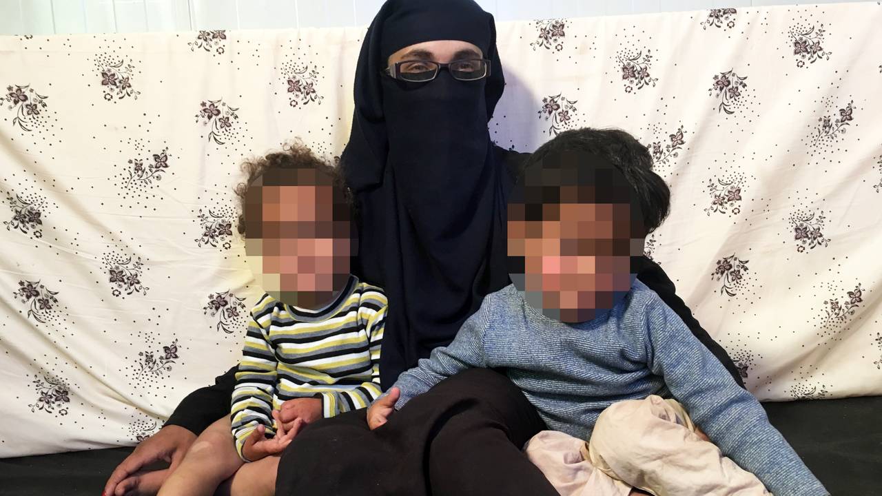 Norsk IS-kvinne med to barn i leiren Al Hol