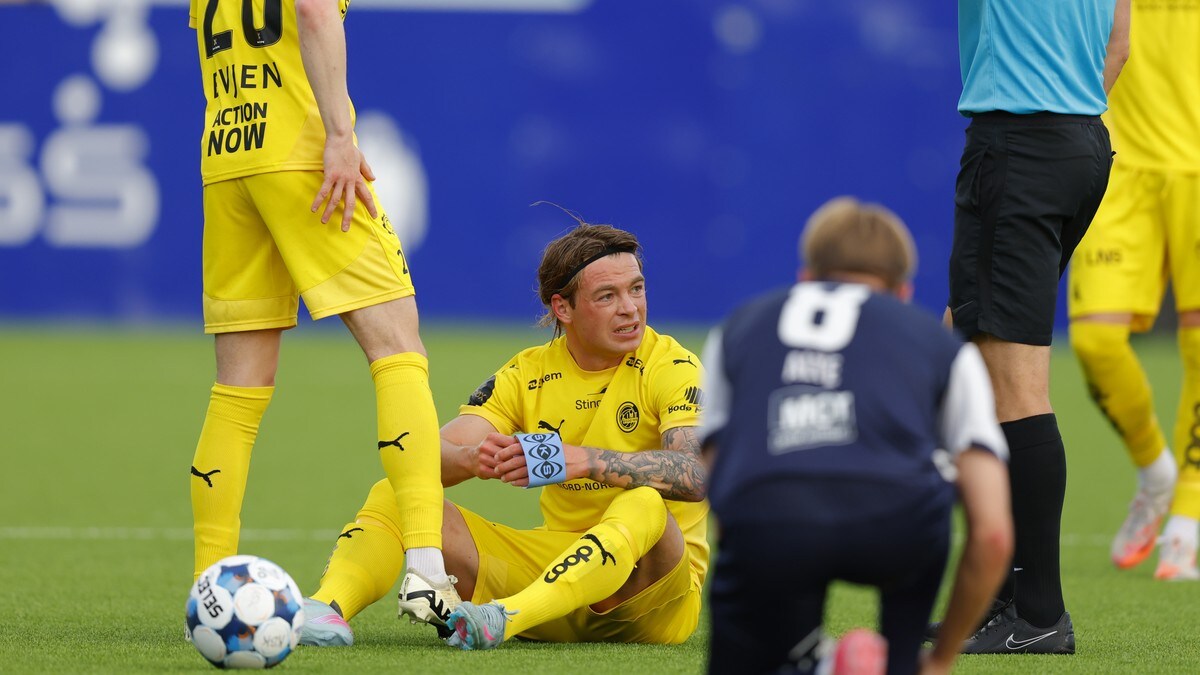 Seieren glapp på overtid for Bodø/Glimt – stjernespiller ut med skade