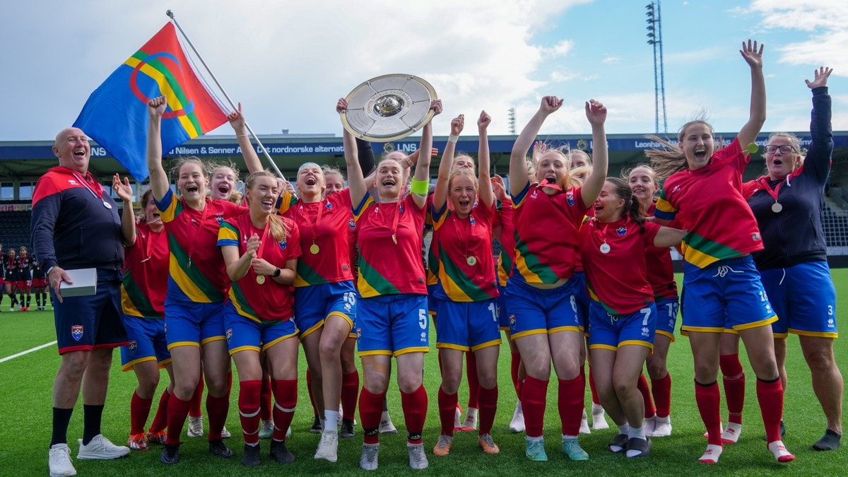 Sápmi er verdens­mestere i fotball