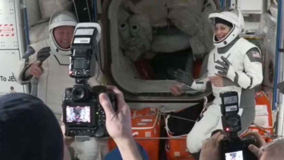 Astronauter på vei hjem