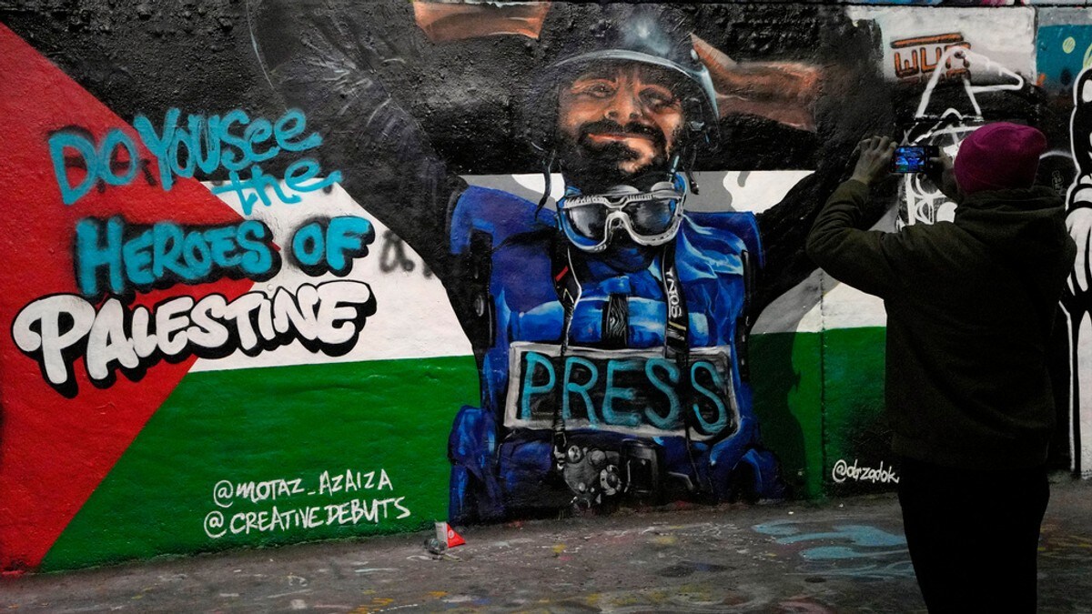 2023 var et farlig år for journalister, først og fremst i Gaza