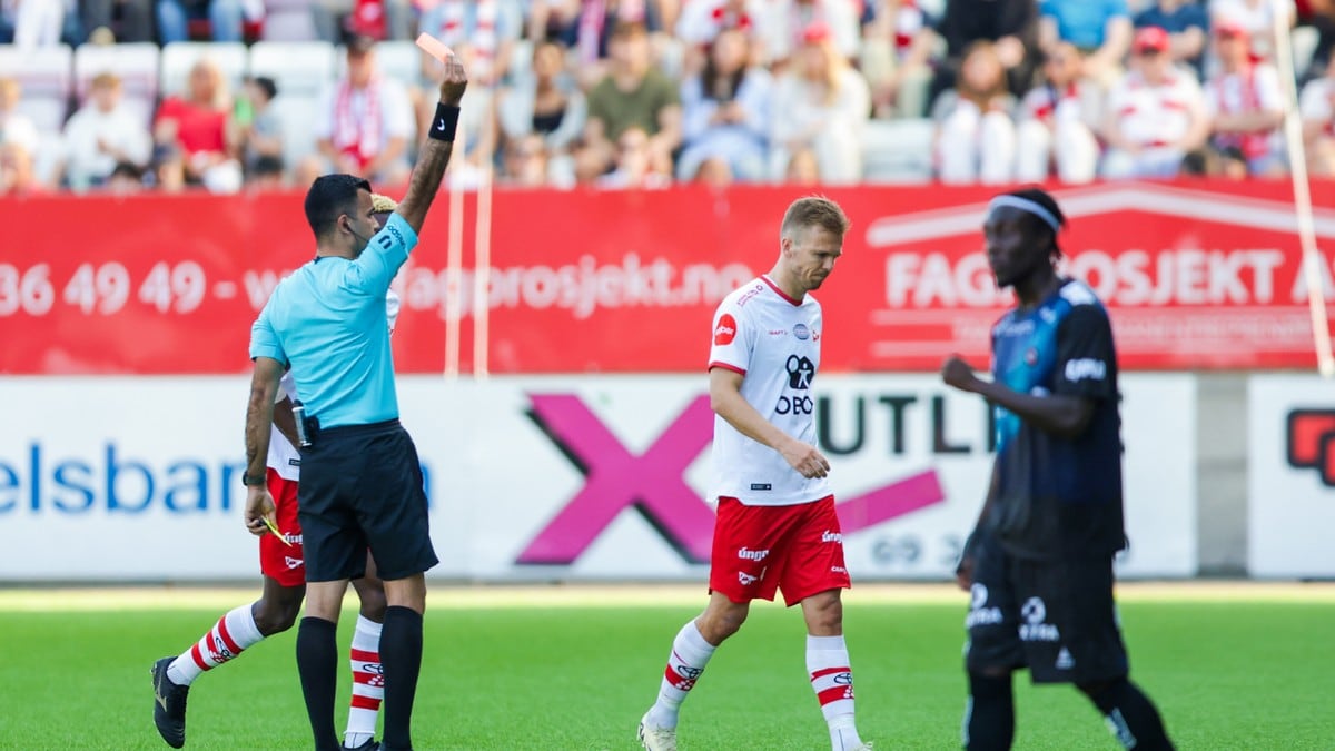 Fredrikstad snublet mot tabelljumboen etter tidlig utvisning