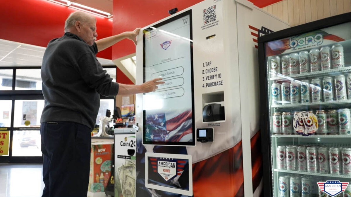 I USA kan du nå kjøpe ammunisjon fra automat