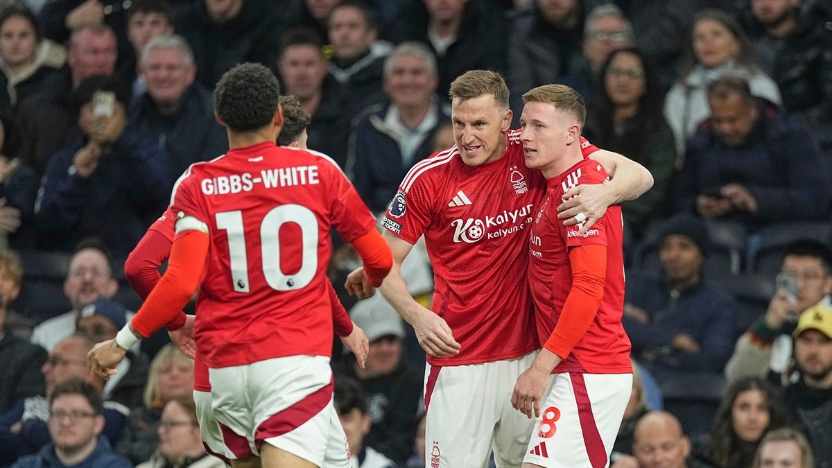 Sårbare Tottenham fikk hjemmestryk før Glimt-møtet – tapte 1-2 for Nottingham Forest