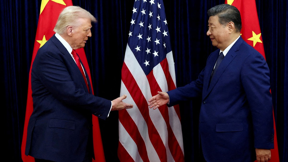 En mer selvsikker Xi tar imot Trump