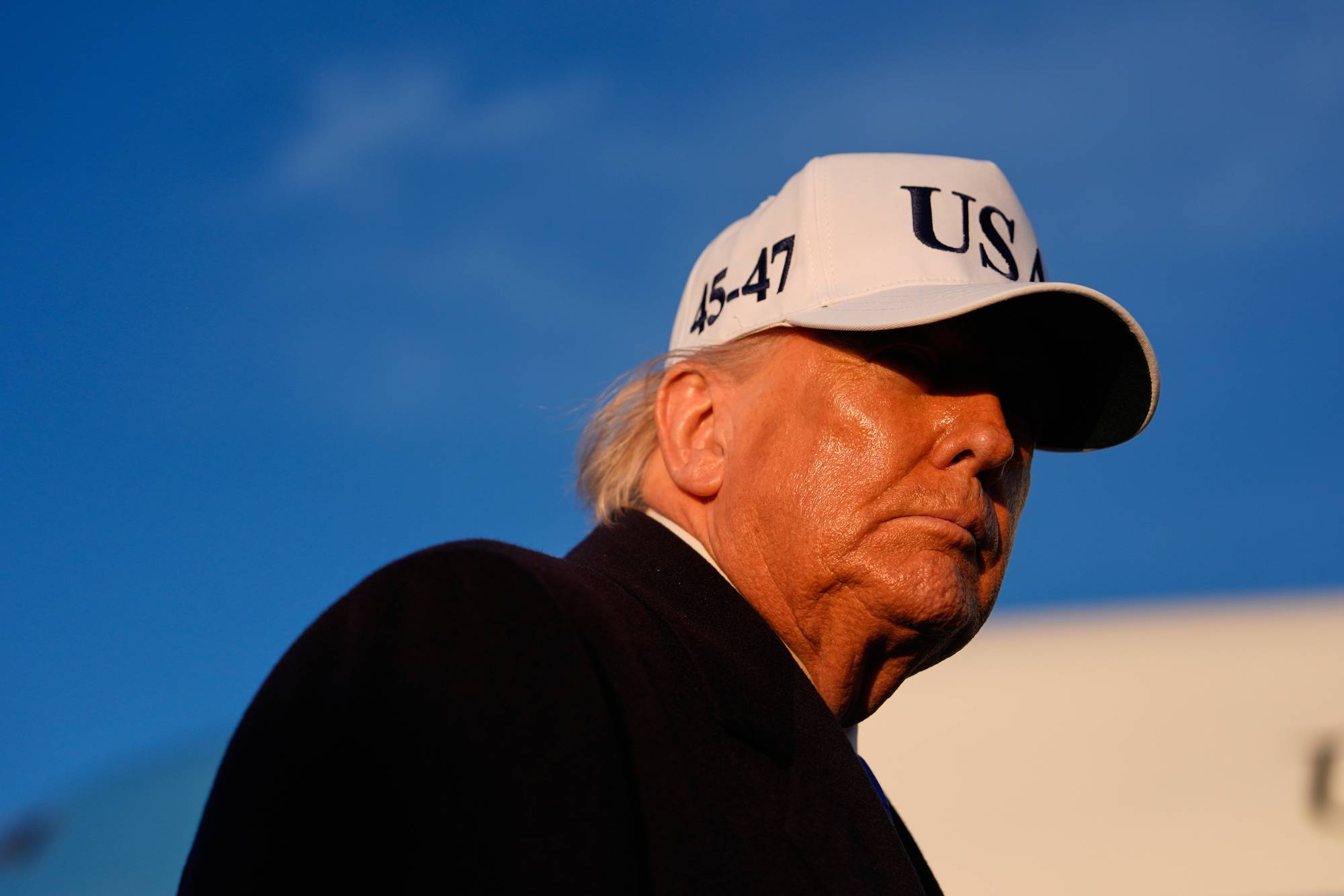 Trump med caps.