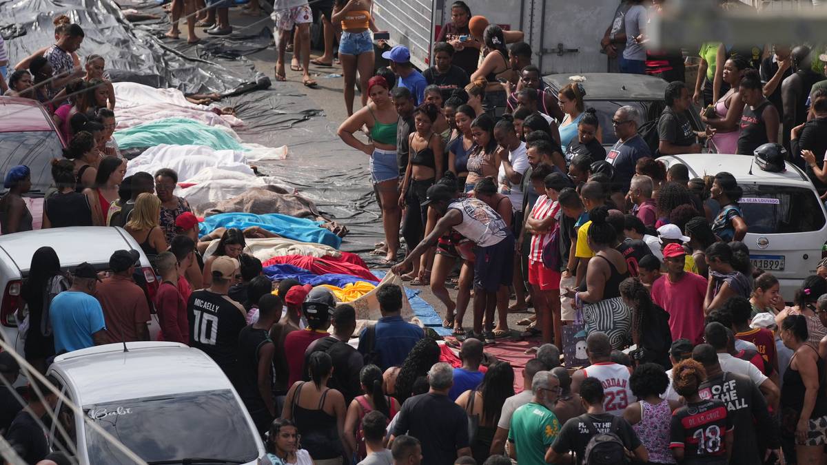 132 drept i politiaksjon i Rio de Janeiro