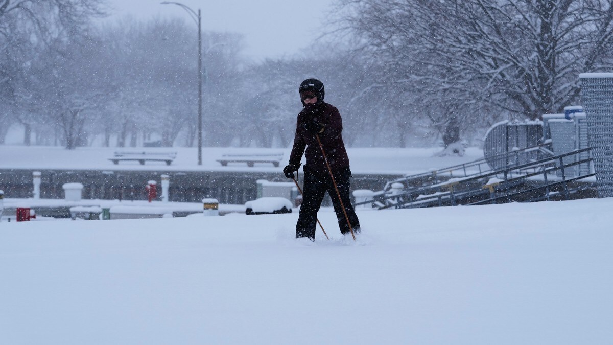 Vinterstormen herjer i USA