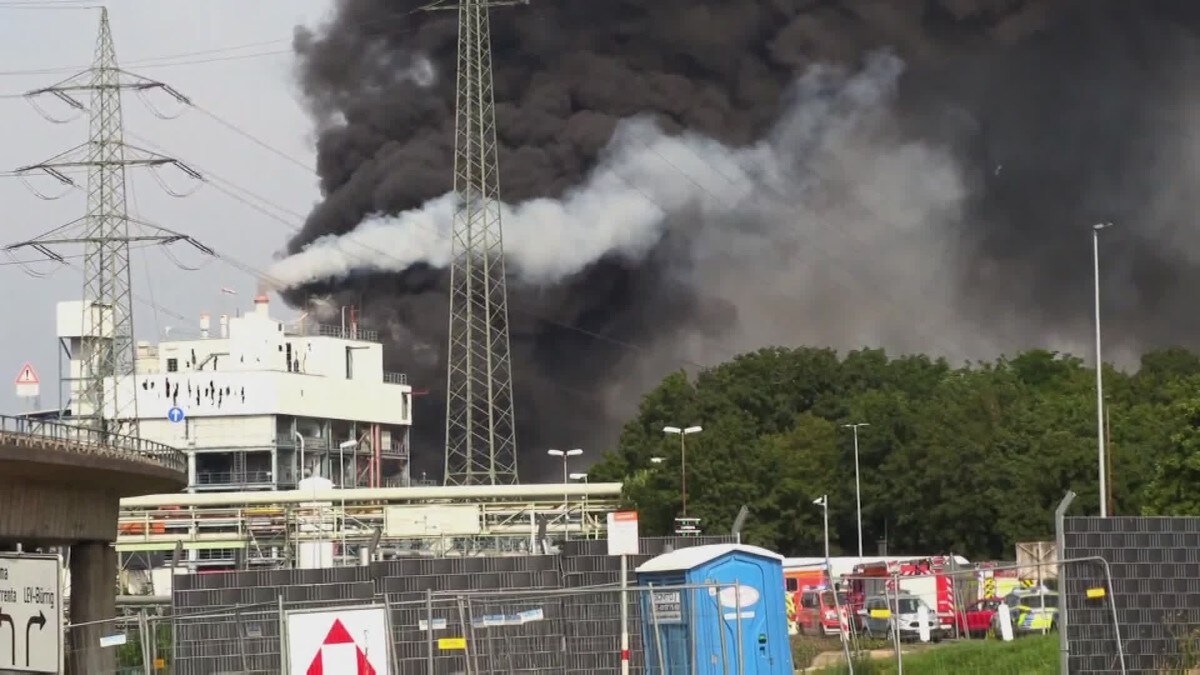 Advarte om giftige skyer etter eksplosjon i Tyskland