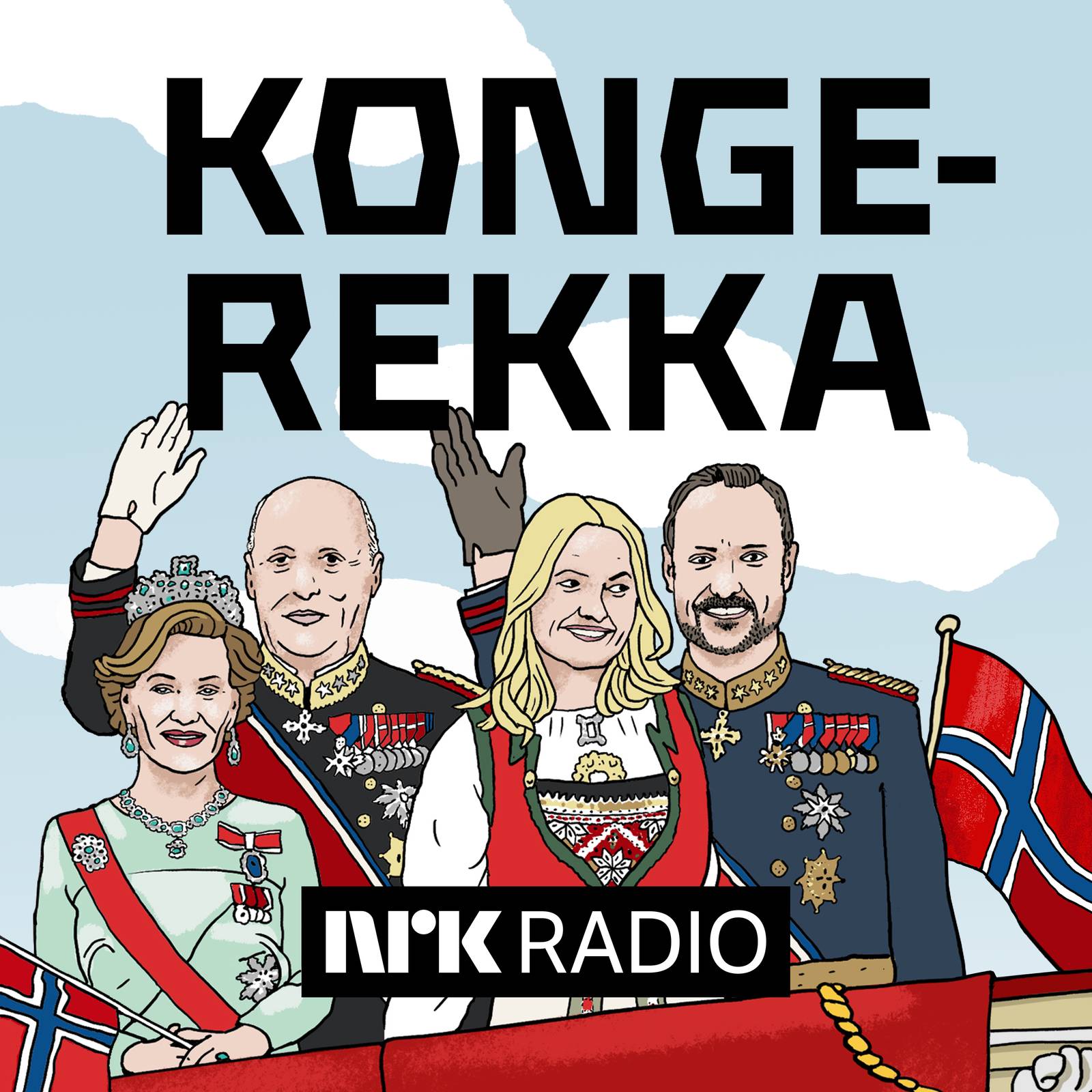 Haakon VII, Olav V og Harald V - Kongen som samla Norge med ord (42:42)