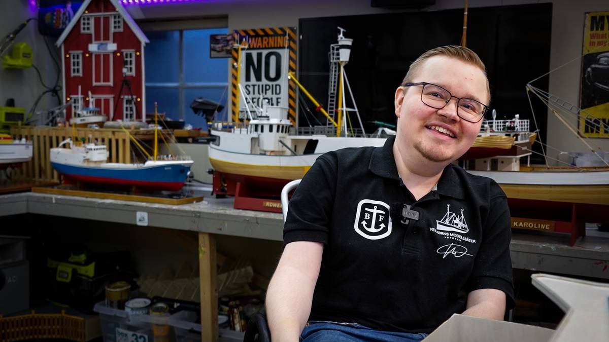 Nok en pris til Vebjørn: – Måtte slutte med sytinga og finne noe jeg er god på