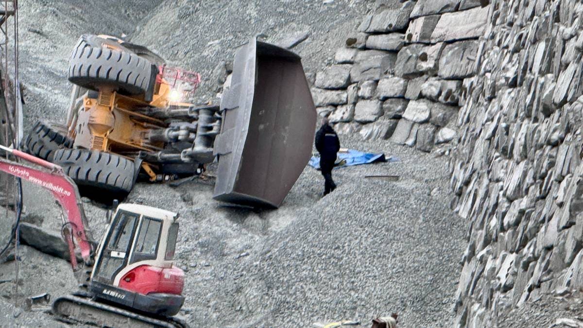 Døde etter arbeidsulykke i Kinn – kom i klem under hjullastar