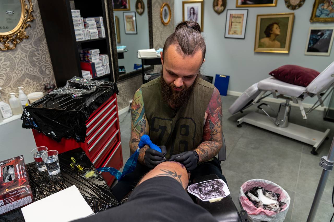Dino Tomic tatovering
