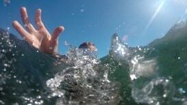 Bading er en glede sommerferien - Foto: Guro Lilledal Andersen