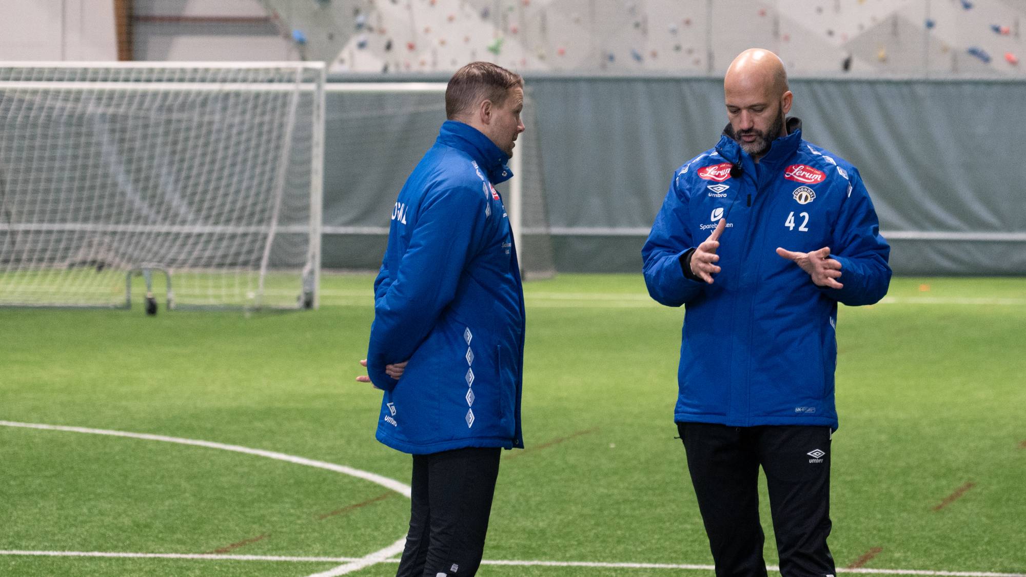 Luis Pimenta på Sogndalstrening
