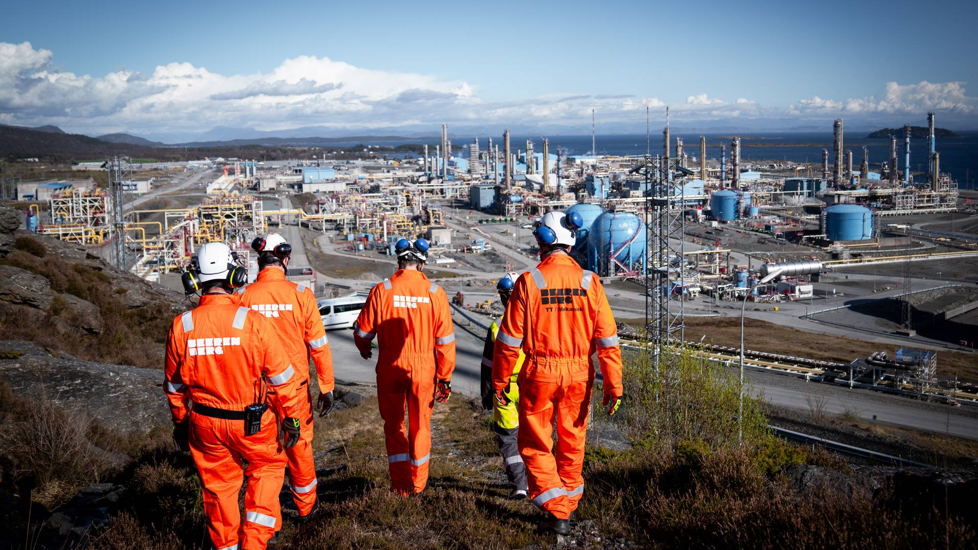 På Kårstø ventes flammer og røyk når de brenner gass: – Spektakulært ...