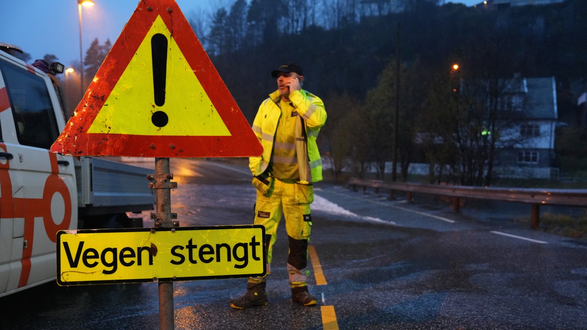 Sjå oversikt: Bergensbanen stengd – det same kan skje med fleire viktige vegar