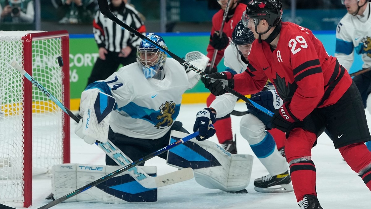 Canada vendte til 3-2-seier i OL-semifinalen mot Finland – avgjorde sekunder før slutt