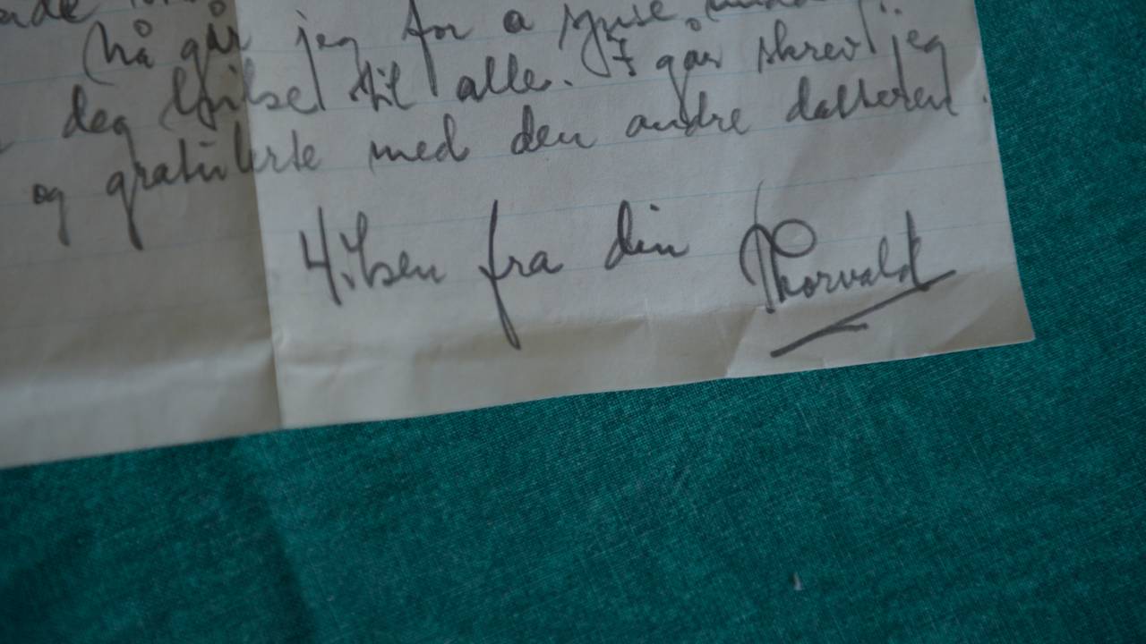 Thorvalds brev til Gunvor, 11. mai 1945