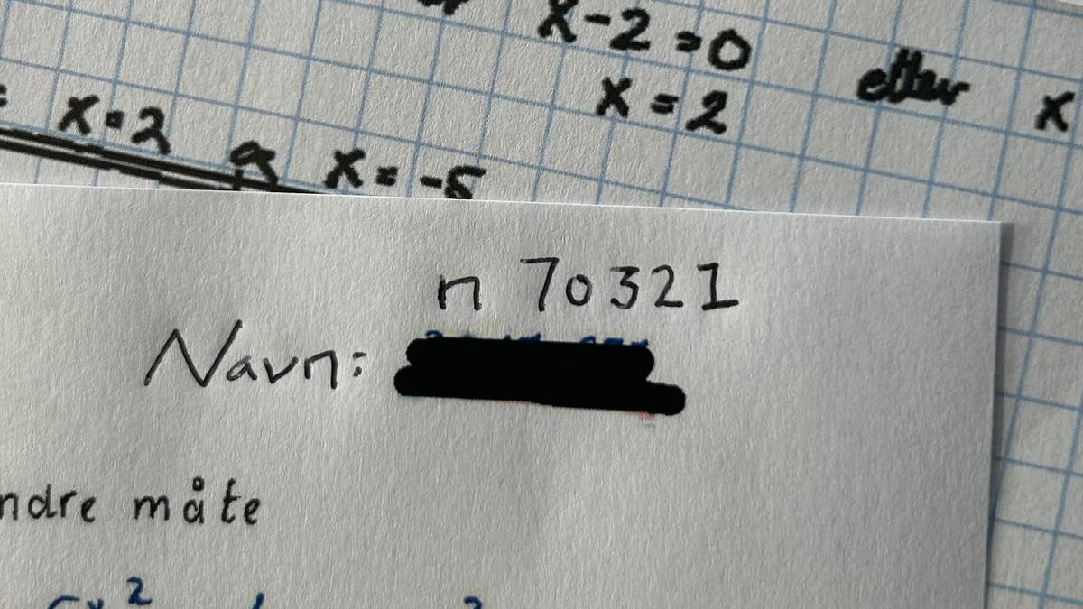 Anonyme prøver skal få «trynefaktoren» ut av skolen