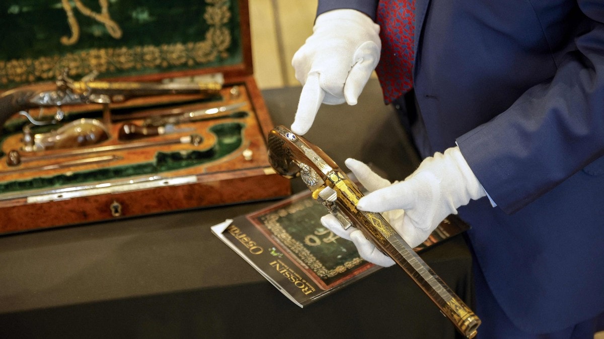 Napoleons pistoler solgt for over 19 millioner