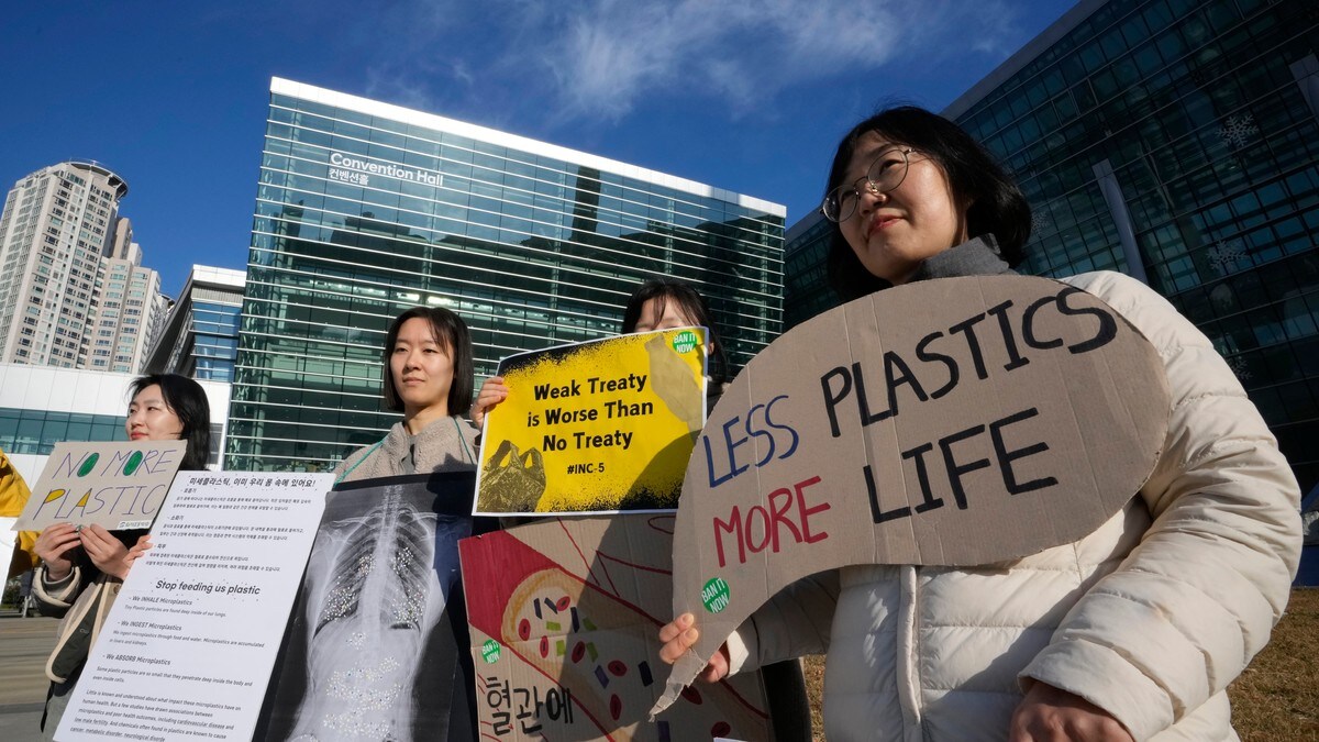 Inga einigheit i plastforhandlingane